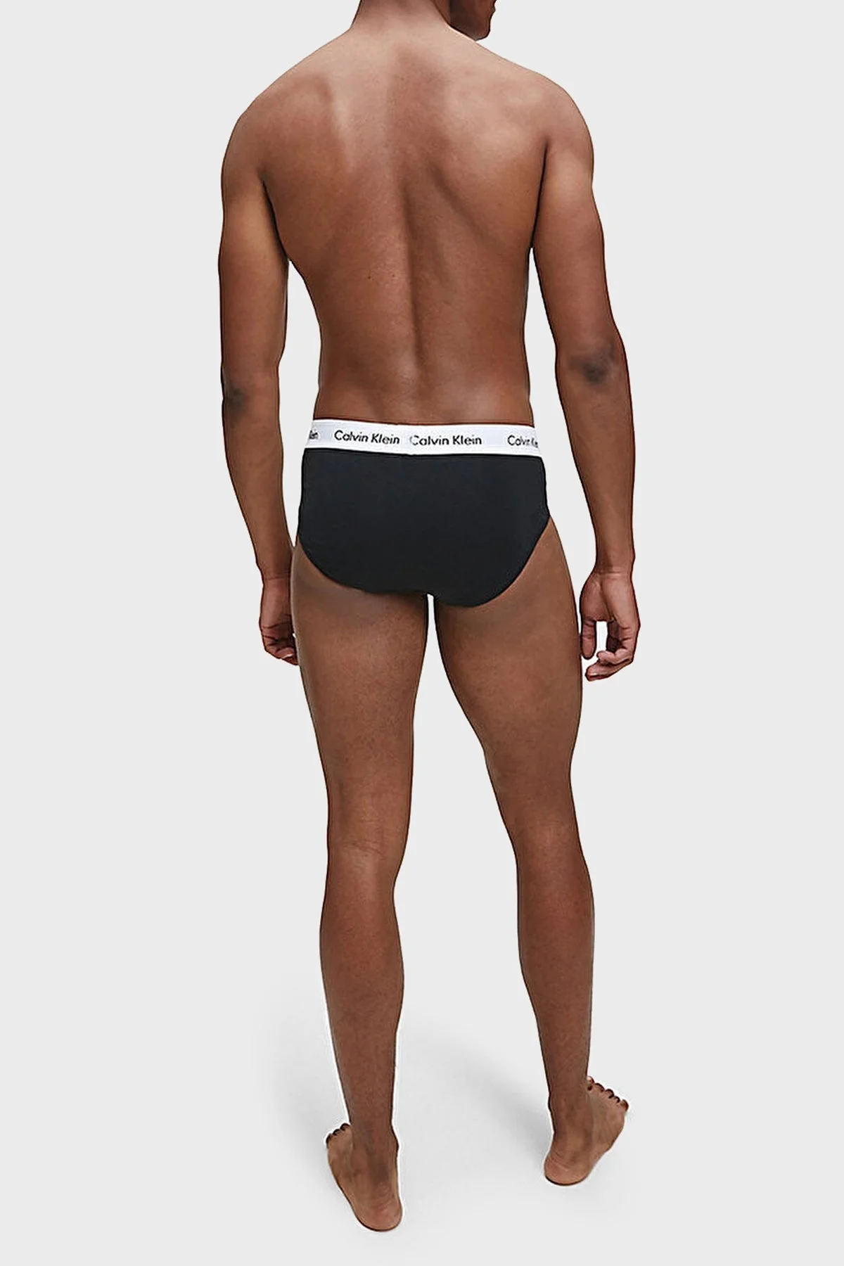 Calvin Klein Streç Pamuklu 3 Pack 0000U2661G001 Erkek Slip 0000U2661G 001 SİYAH - 2
