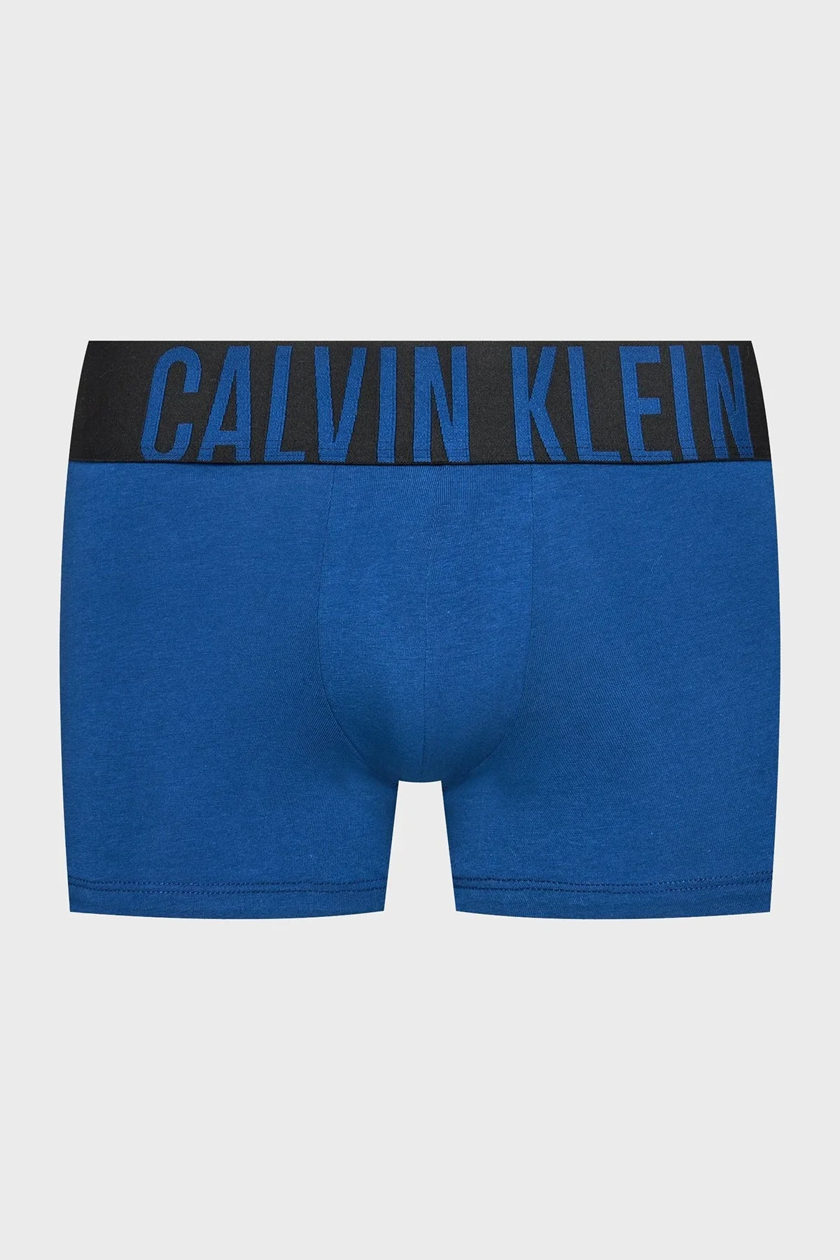 Calvin Klein Streç Pamuklu 3 Pack 000NB3608ALXS Erkek Boxer 000NB3608A LXS Mavi-Gri-Turkuaz - 13