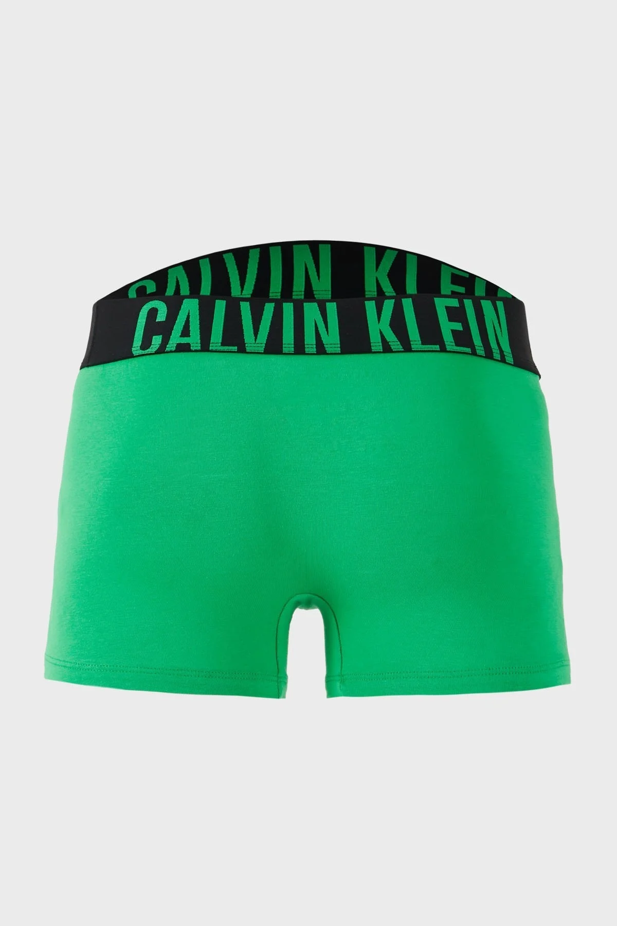 Calvin Klein Streç Pamuklu 3 Pack 000NB3608AVVP Erkek Boxer 000NB3608A VVP Siyah-Beyaz-Yeşil - 6