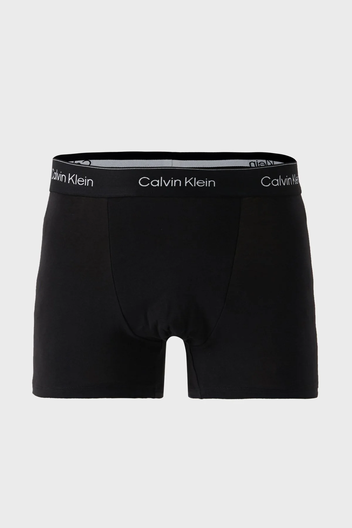 Calvin Klein Streç Pamuklu 3 Pack LV00NB4286R90 Erkek Boxer LV00NB4286 R90 Siyah-Yeşil-Lacivert - 4