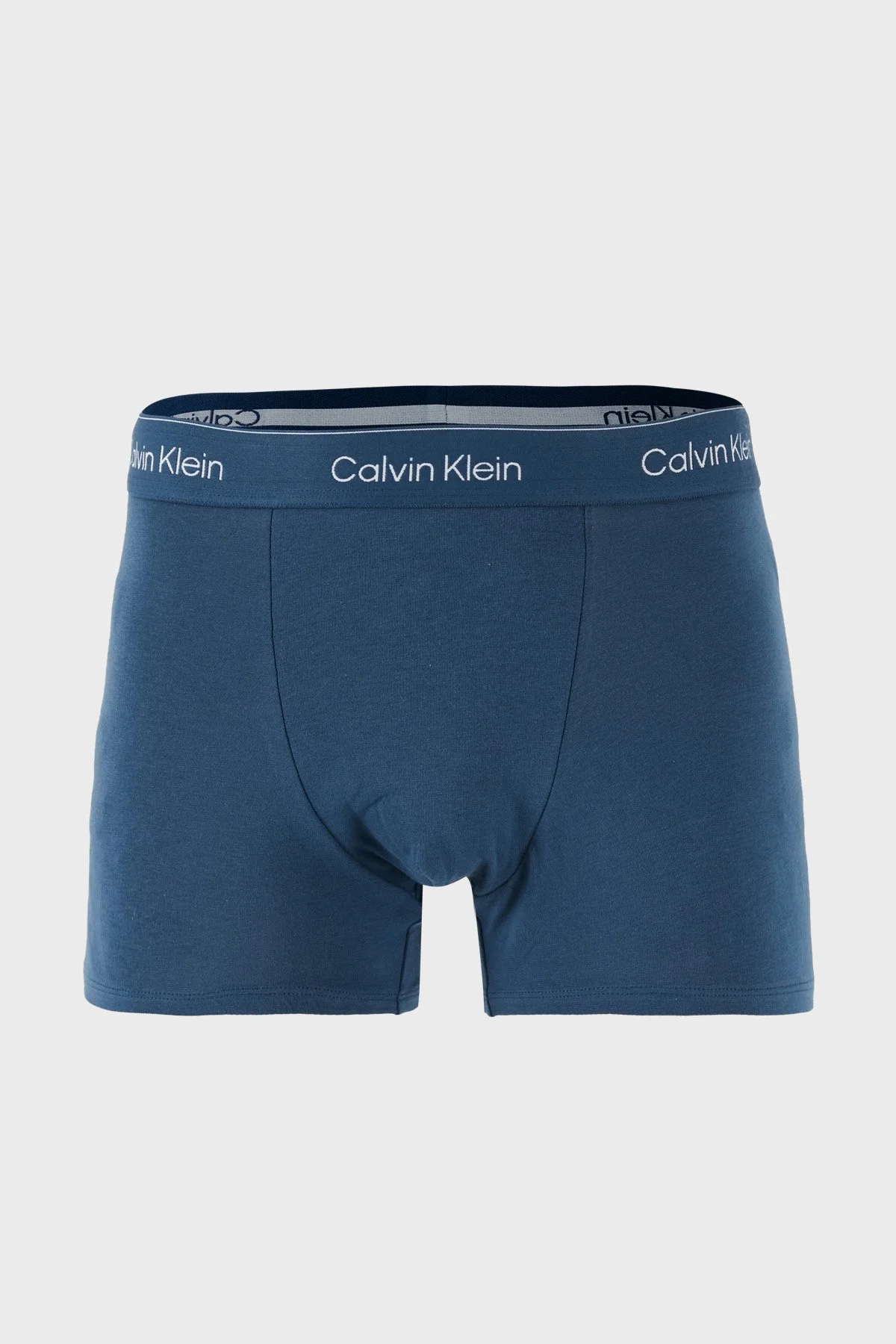 Calvin Klein Streç Pamuklu 3 Pack LV00NB4286R90 Erkek Boxer LV00NB4286 R90 Siyah-Yeşil-Lacivert - 6