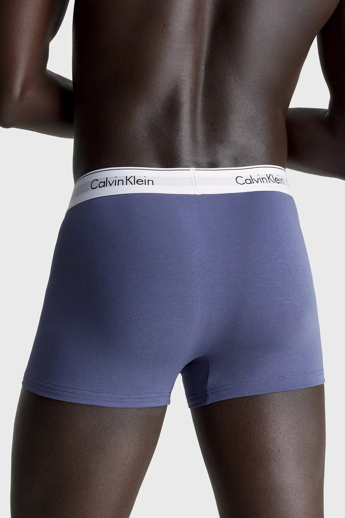 Calvin Klein Streç Pamuklu 5 Pack 000NB3774AMVO Erkek Boxer 000NB3774A MVO Siyah-Pudra-Kırmızı - 4