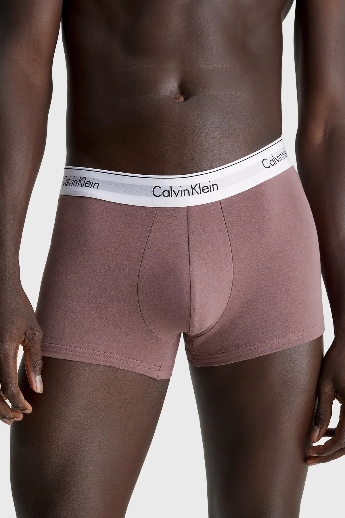 Calvin Klein Streç Pamuklu 5 Pack 000NB3774AMVO Erkek Boxer 000NB3774A MVO Siyah-Pudra-Kırmızı - 5