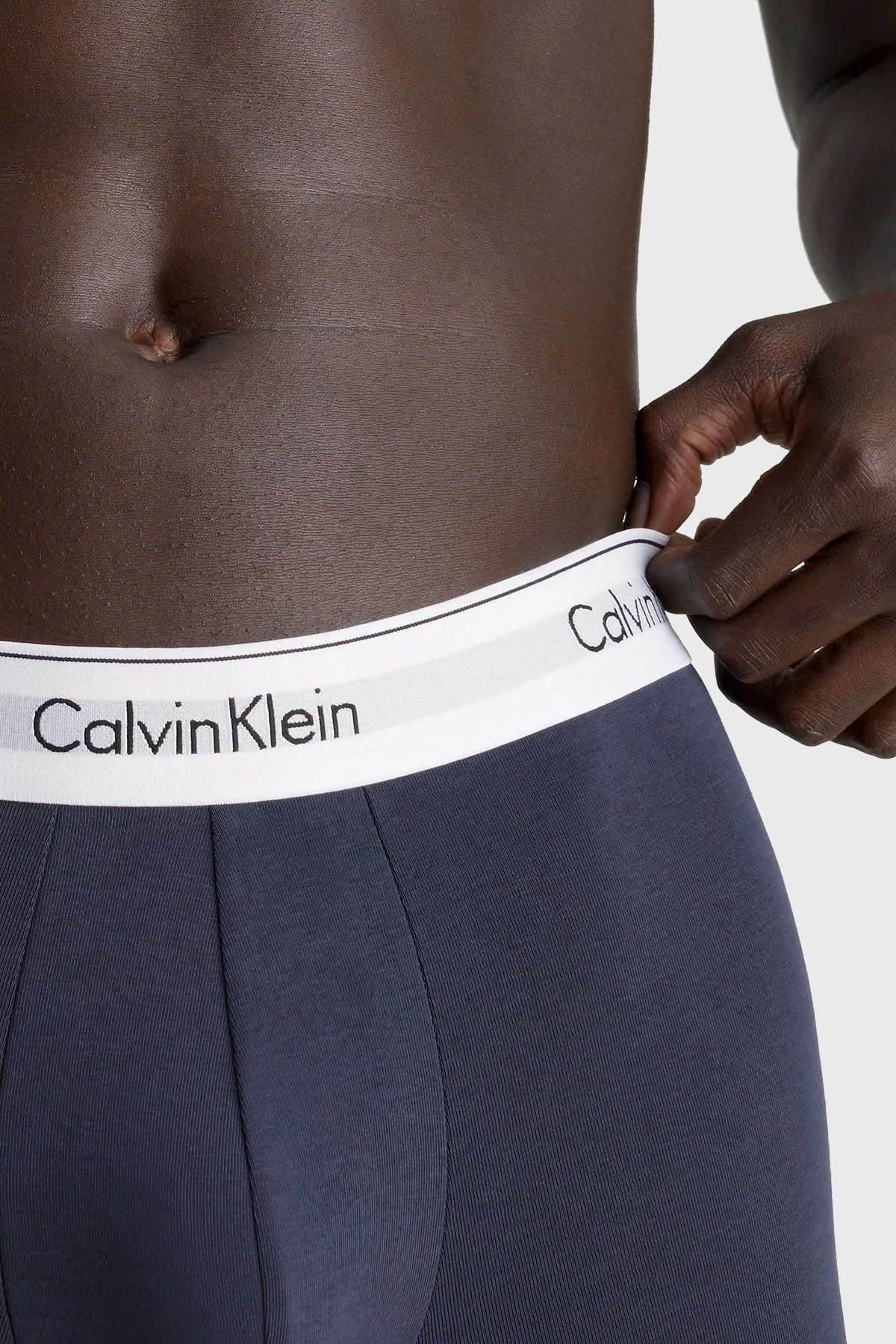 Calvin Klein Streç Pamuklu 5 Pack 000NB3774AMVO Erkek Boxer 000NB3774A MVO Siyah-Pudra-Kırmızı - 6