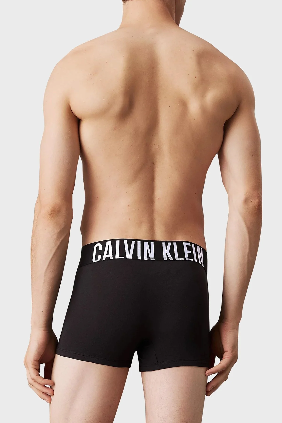 Calvin Klein Streç Pamuklu Logo Yazılı 3 Pack 000NB3608AQTJ Erkek Boxer 000NB3608A QTJ SİYAH - 3