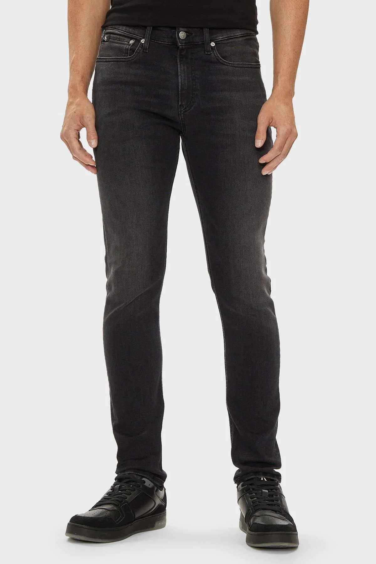 Calvin Klein Streç Pamuklu Skinny Fit Jeans J30J3257431BY Erkek Kot Pantolon J30J325743 1BY SİYAH - 1