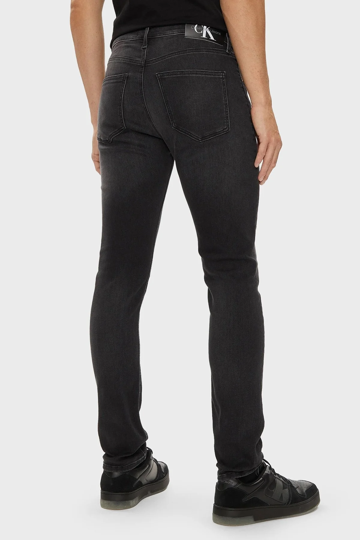 Calvin Klein Streç Pamuklu Skinny Fit Jeans J30J3257431BY Erkek Kot Pantolon J30J325743 1BY SİYAH - 3