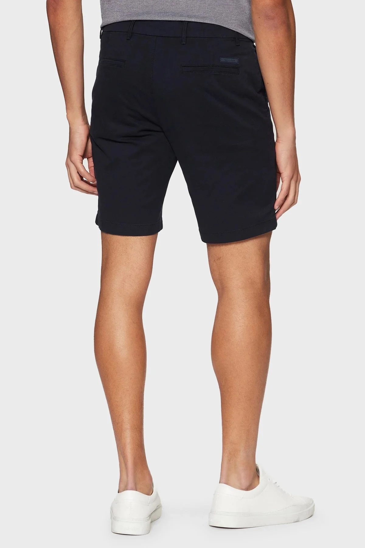 Calvin Klein Streç Pamuklu Slim Fit Normal Bel K10K114063CEF Erkek Short K10K114063 CEF LACİVERT - 8
