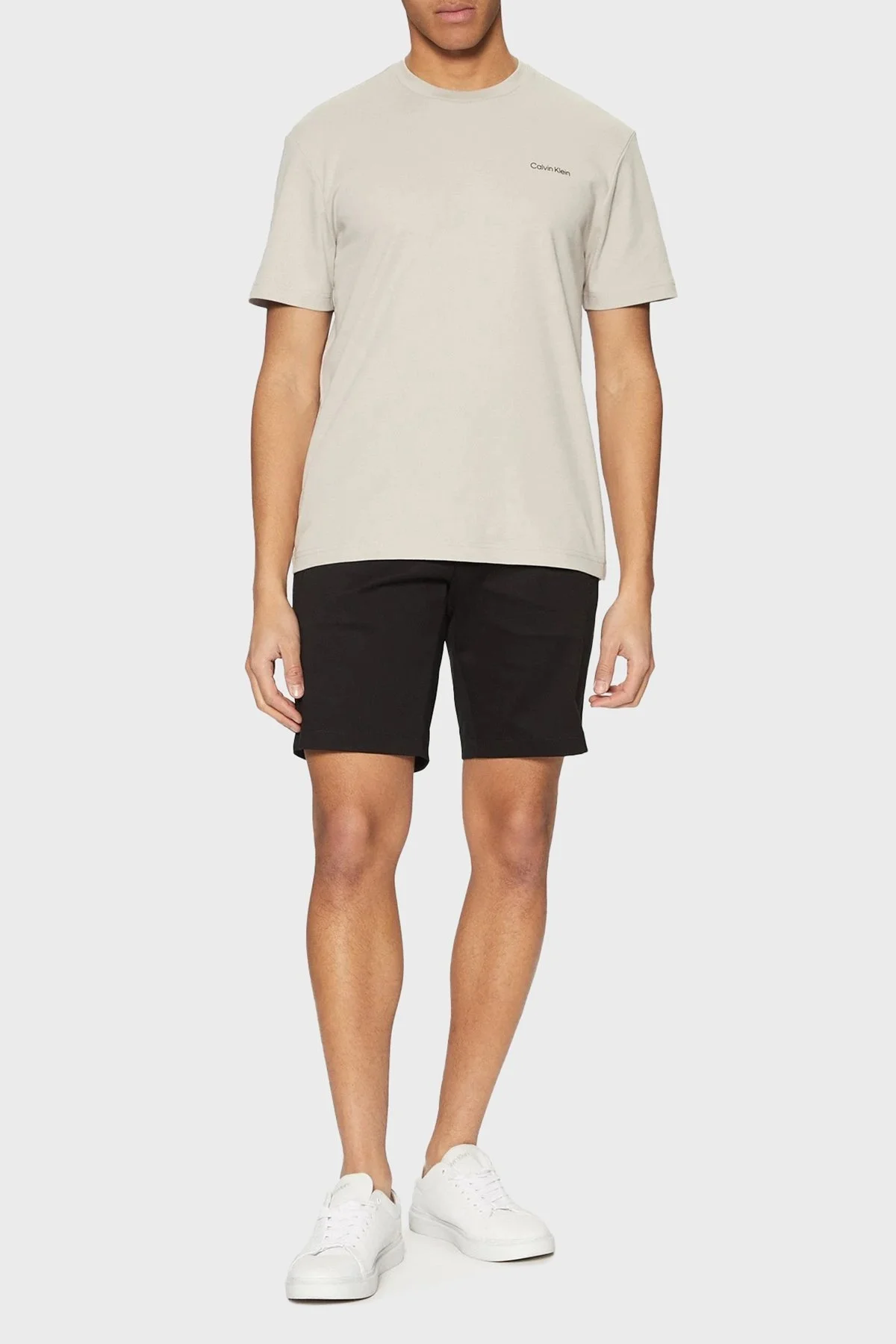 Calvin Klein Streç Pamuklu Slim Fit Normal Bel K10K114071BEH Erkek Short K10K114071 BEH SİYAH - 7