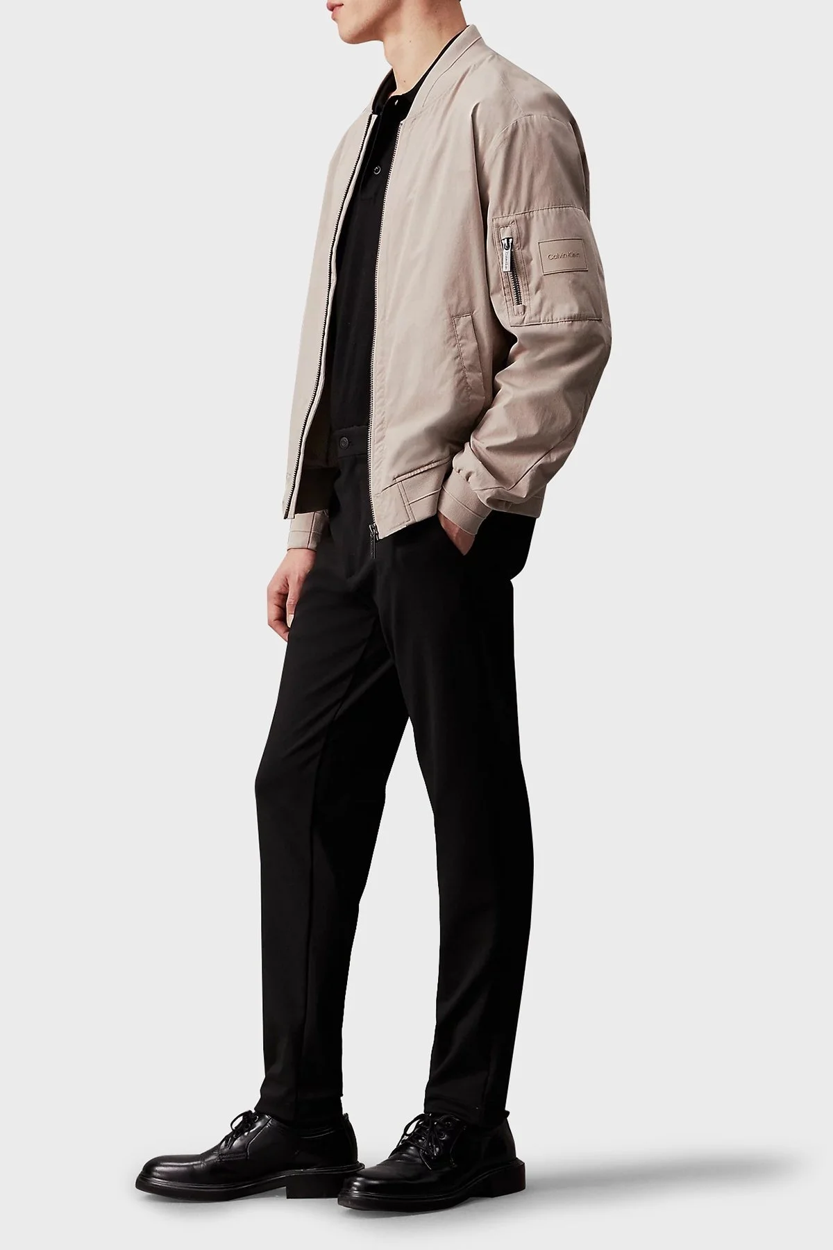 Calvin Klein Streç Regular Fit Normal Bel K10K113647BEH Erkek Pantolon K10K113647 BEH SİYAH - 2