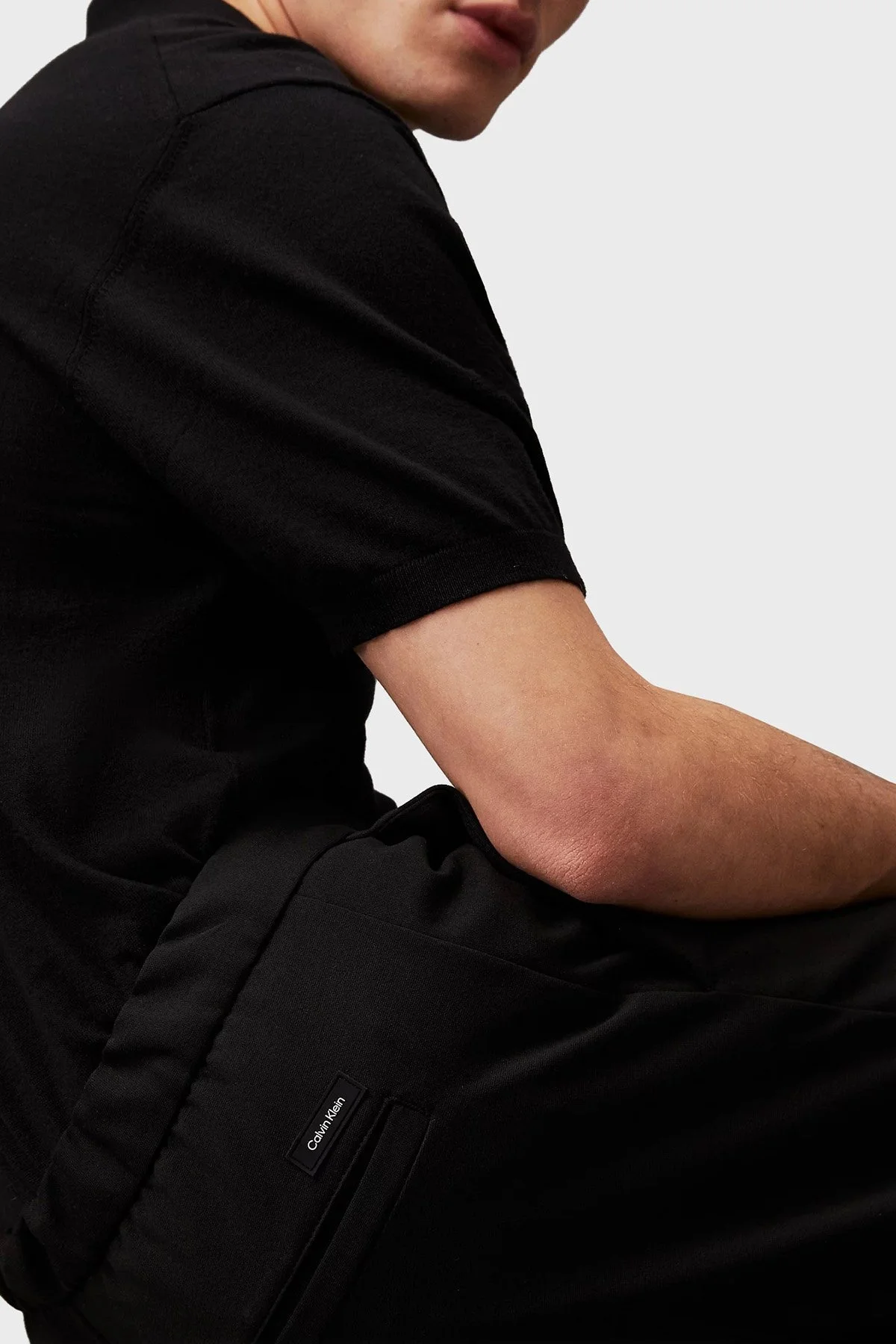 Calvin Klein Streç Regular Fit Normal Bel K10K113647BEH Erkek Pantolon K10K113647 BEH SİYAH - 4