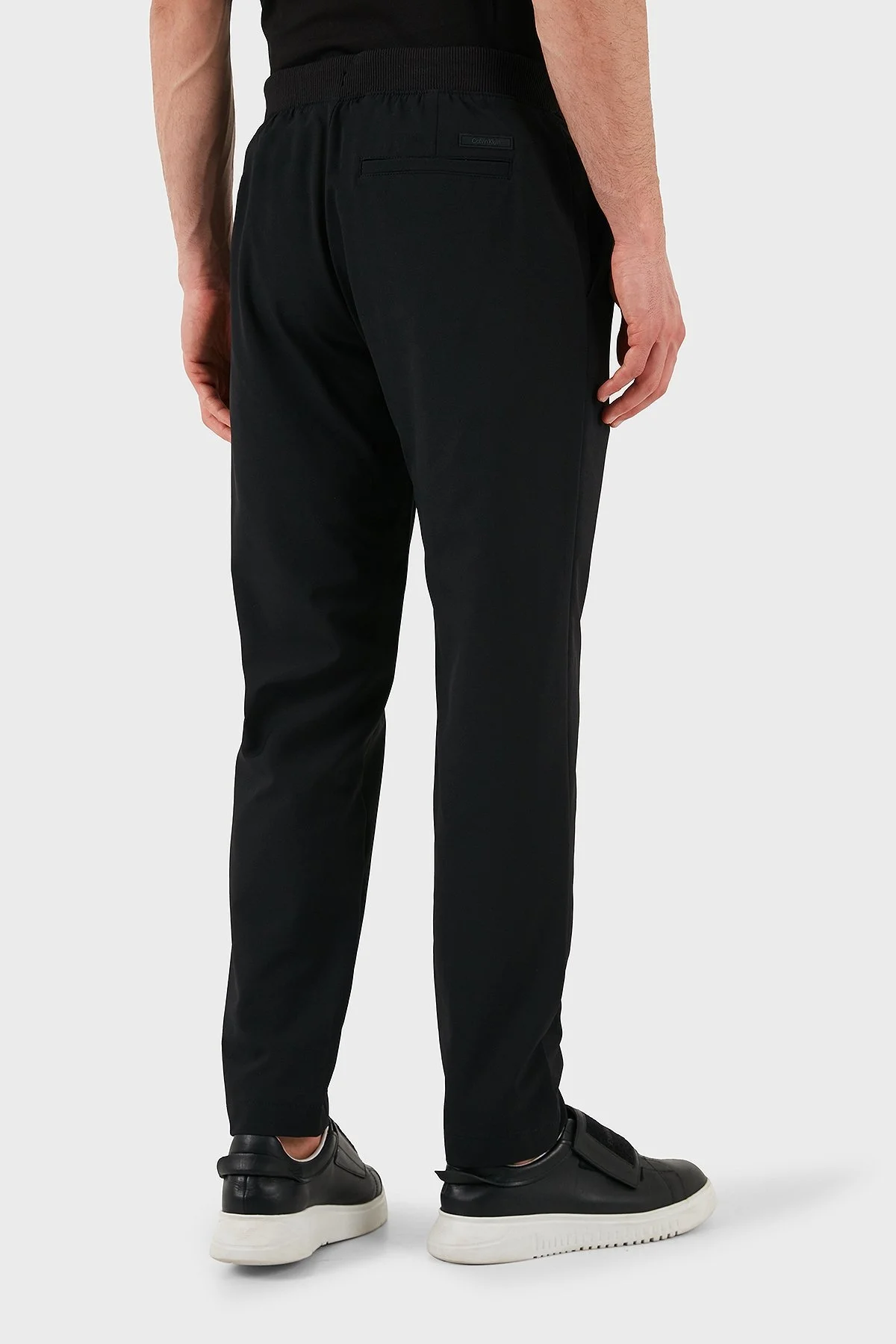 Calvin Klein Streç Slim Fit Normal Bel Düz Paça K10K113809BEH Erkek Pantolon K10K113809 BEH SİYAH - 9