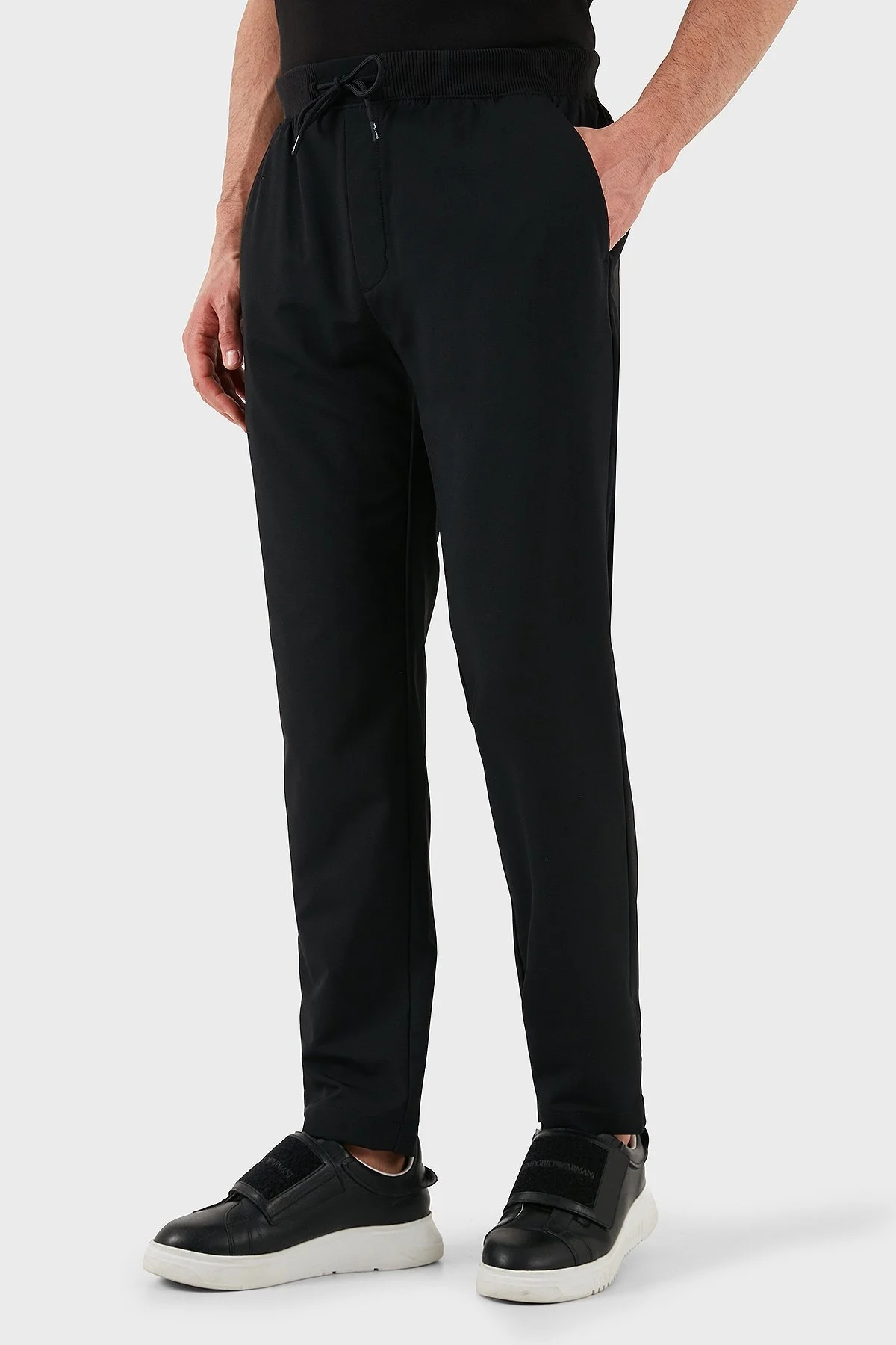 Calvin Klein Streç Slim Fit Normal Bel Düz Paça K10K113809BEH Erkek Pantolon K10K113809 BEH SİYAH - 11