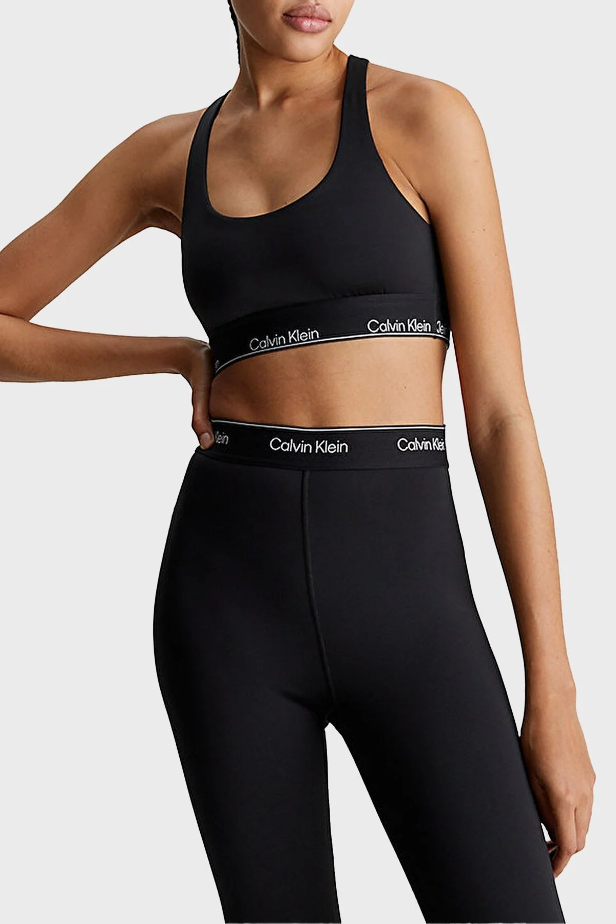 Calvin Klein Streç Sporcu i 00GWS4K227BAE Bayan Sütyen 00GWS4K227 BAE SİYAH - 7