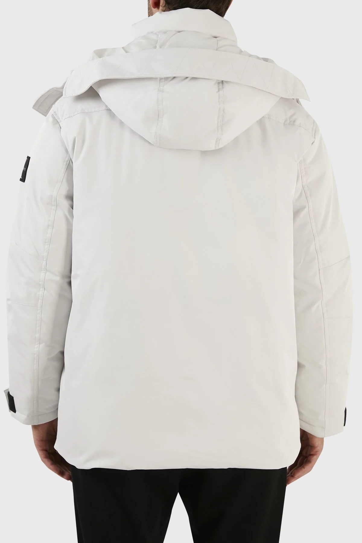 Calvin Klein Su Geçirmez Çıkarılabilir Kapüşonlu Regular Fit J30J321969PRF Erkek Mont J30J321969 PRF GRİ - 6