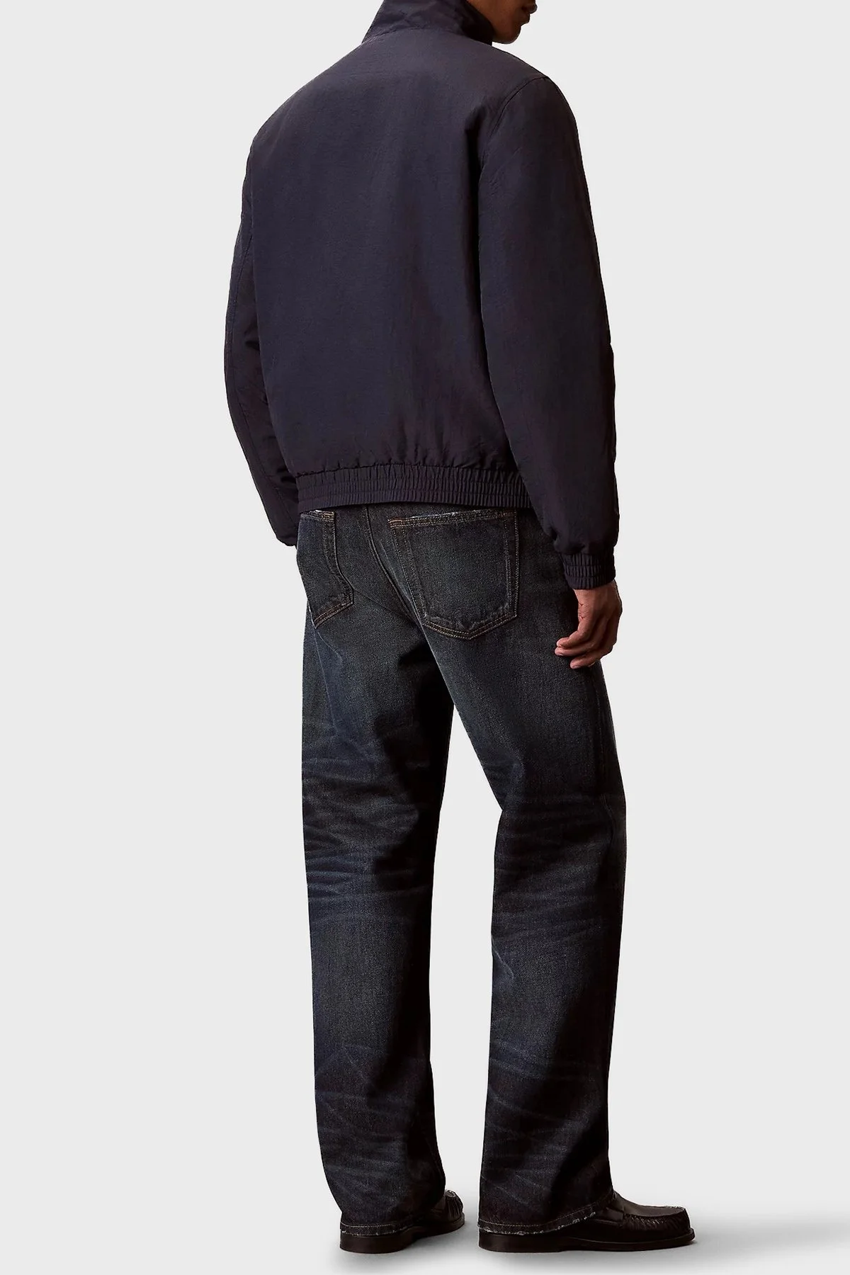 Calvin Klein Su Geçirmez Logolu Regular Fit LV04RG500GCEF Erkek Mont LV04RG500G CEF LACİVERT - 3