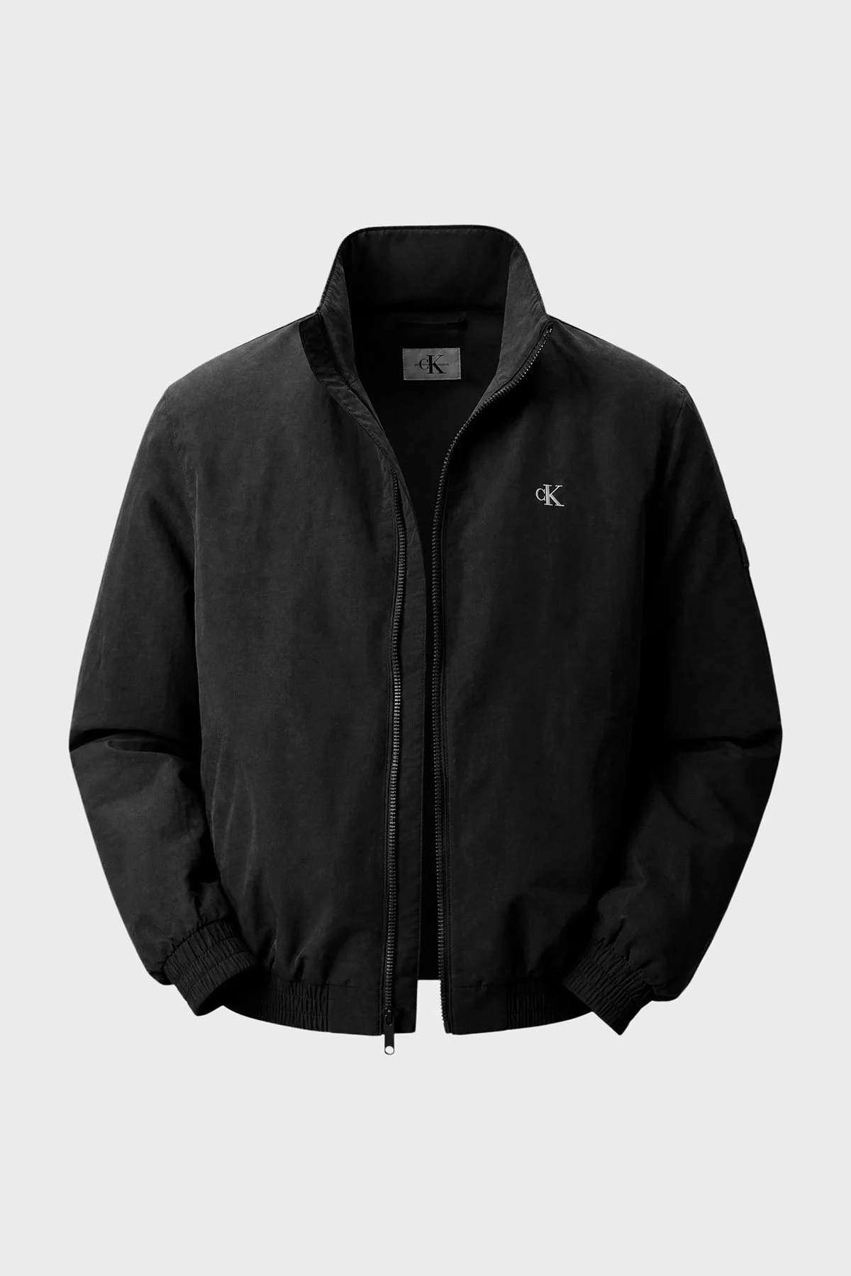 Calvin Klein Su Geçirmez Logolu Regular Fit LV04RG500GUB1 Erkek Mont LV04RG500G UB1 Siyah - 5