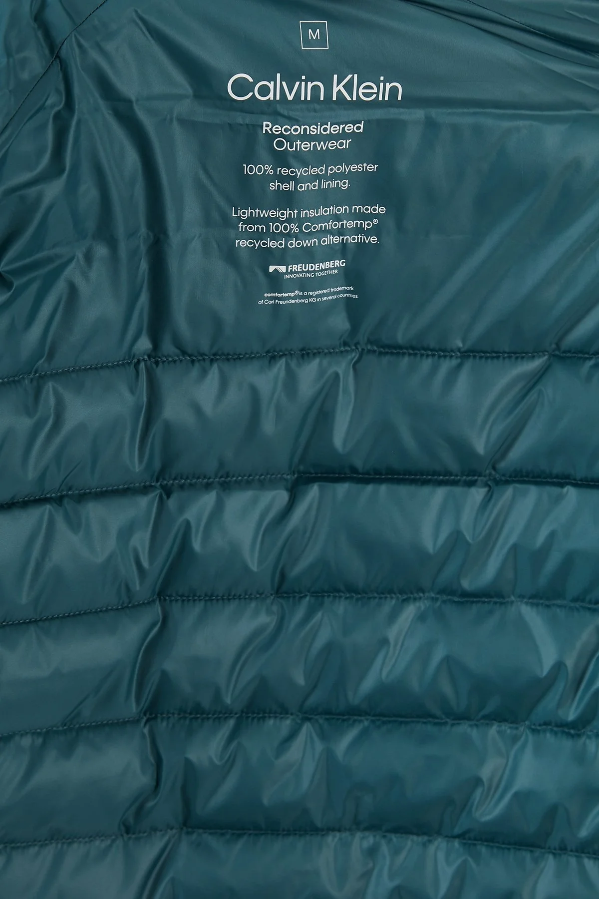 Calvin Klein Su Geçirmez Regular Fit Dik Yaka Şişme Erkek Yelek K10K108292 DAZ PETROL - 7