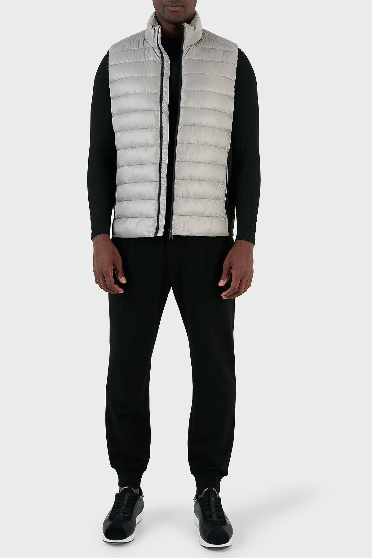 Calvin Klein Su Geçirmez Regular Fit Dik Yaka Şişme K10K108292PRZ Erkek Yelek K10K108292 PRZ GRİ - 4