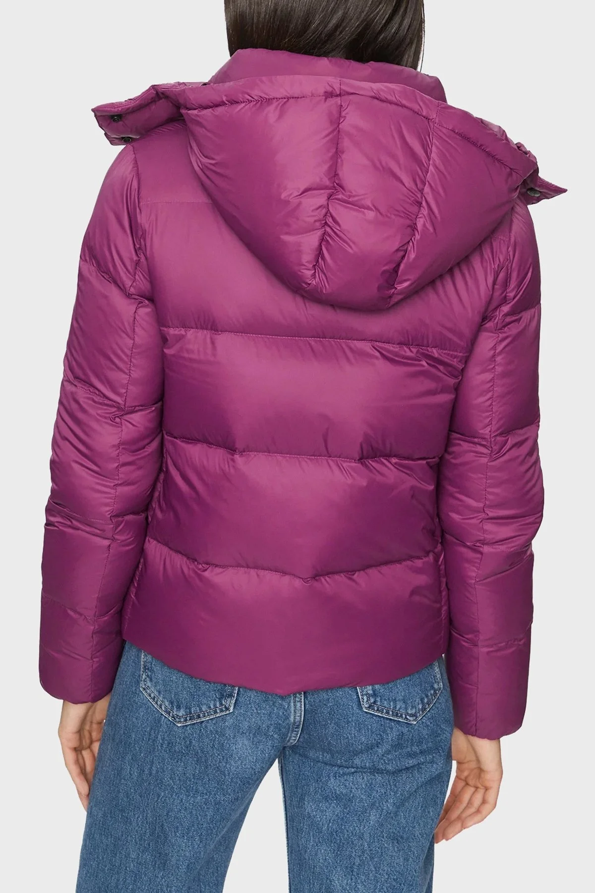Calvin Klein Su İtici Regular Fit Kuş Tüyü Şişme J20J221646VAC Bayan Mont J20J221646 VAC MÜRDÜM - 2