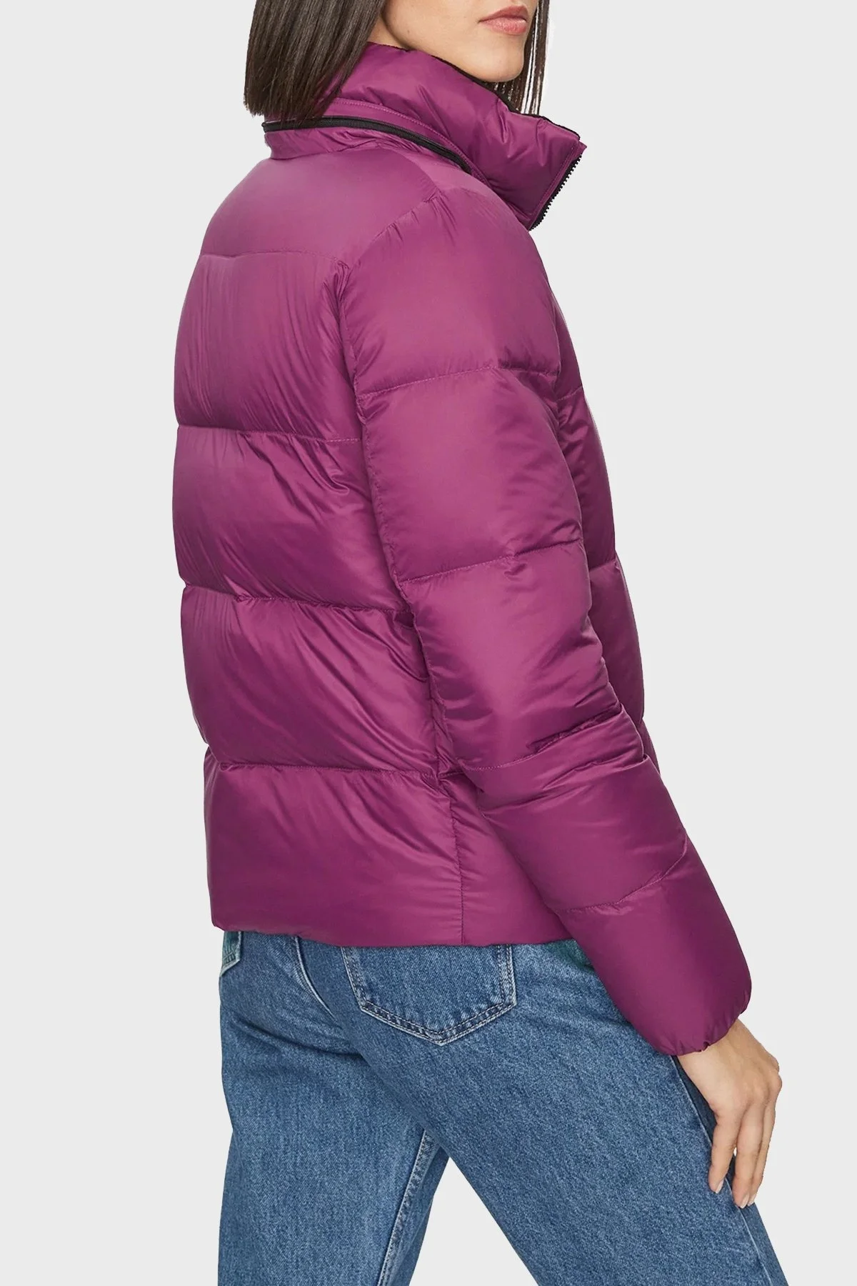Calvin Klein Su İtici Regular Fit Kuş Tüyü Şişme J20J221646VAC Bayan Mont J20J221646 VAC MÜRDÜM - 4
