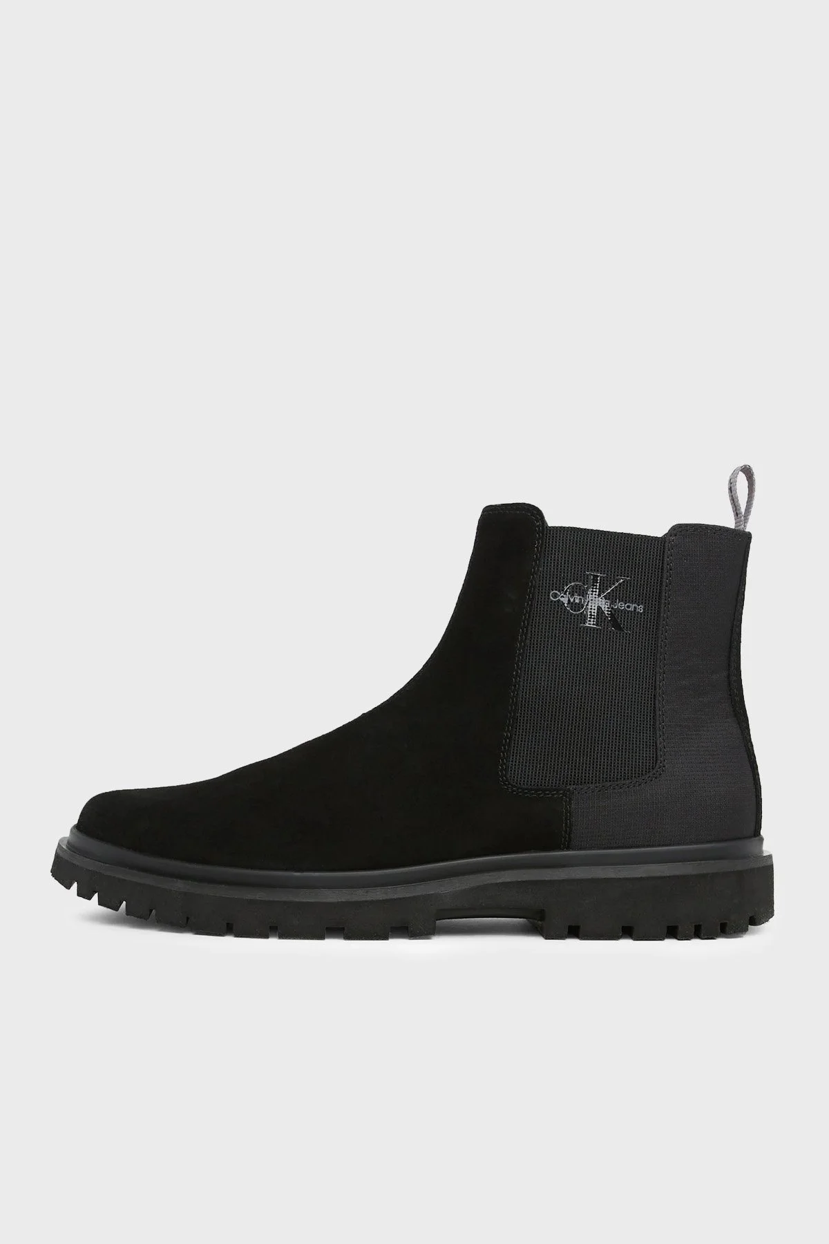 Calvin Klein Süet Chelsea YM0YM0076400T Erkek Bot YM0YM00764 00T SİYAH - 2