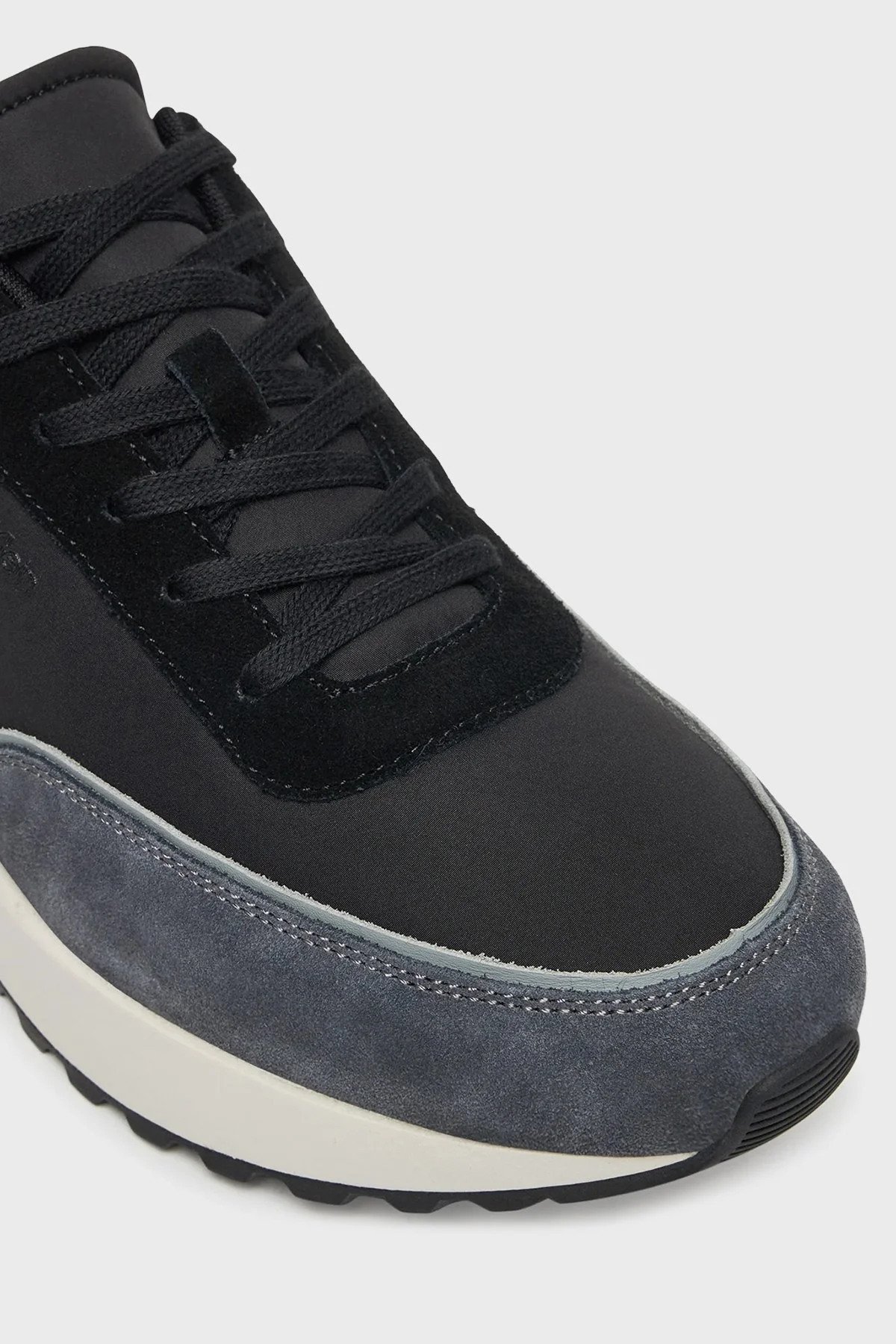 Calvin Klein Süet Detaylı Logolu Sneaker HM0HM0171401R Erkek Ayakkabı HM0HM01714 01R SİYAH-LACİVERT - 6