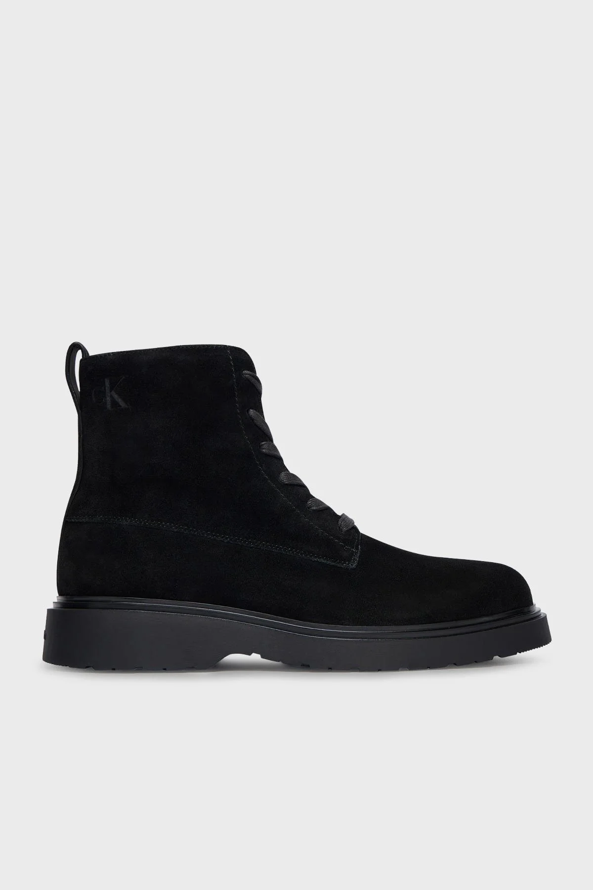 Calvin Klein Süet Fermuarlı YM0YM013710GJ Erkek Bot YM0YM01371 0GJ SİYAH - 1