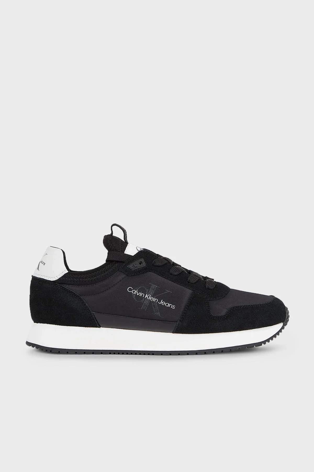 Calvin Klein Süet Günlük YM0YM00742BEH Erkek Ayakkabı YM0YM00742 BEH SİYAH - 1