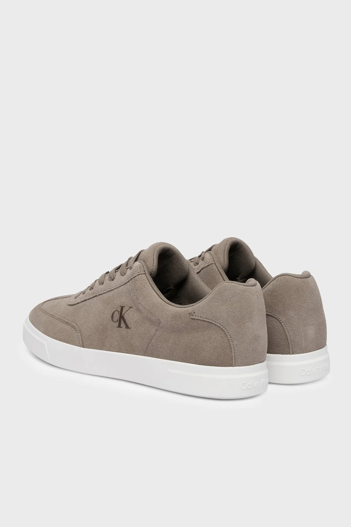 Calvin Klein Süet Logolu Sneaker HM0HM02201PBO Erkek Ayakkabı HM0HM02201 PBO SÜTLÜ KAHVE - 5