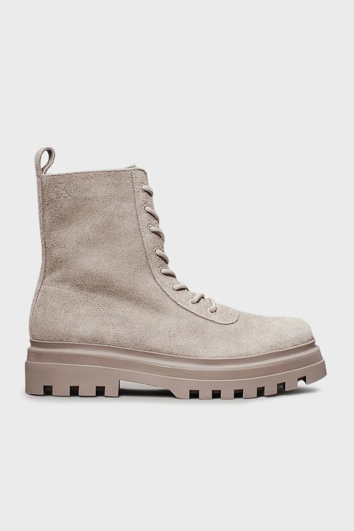 Calvin Klein Süet Logolu YM0YM01068A04 Erkek Bot YM0YM01068 A04 BEJ - 1