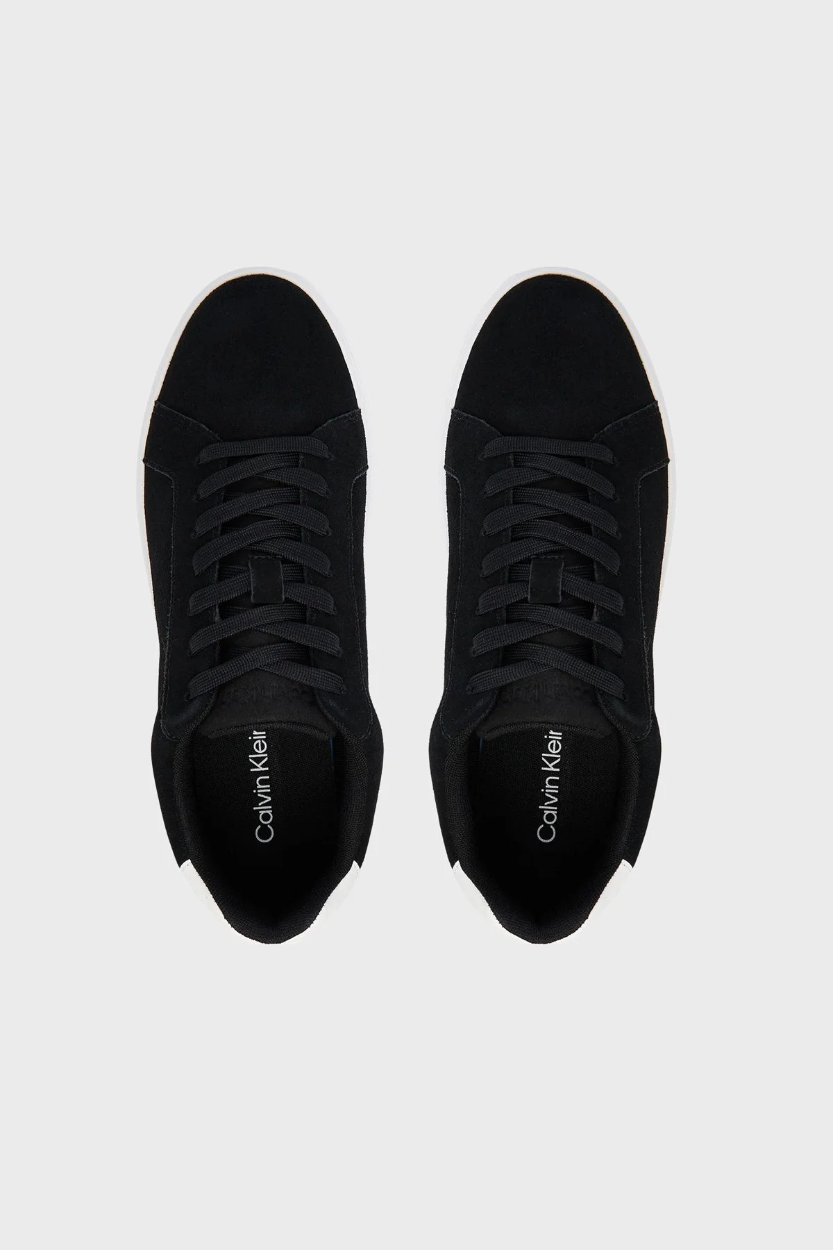 Calvin Klein Süet Sneaker YM0YM0143401H Erkek Ayakkabı YM0YM01434 01H Siyah - 3