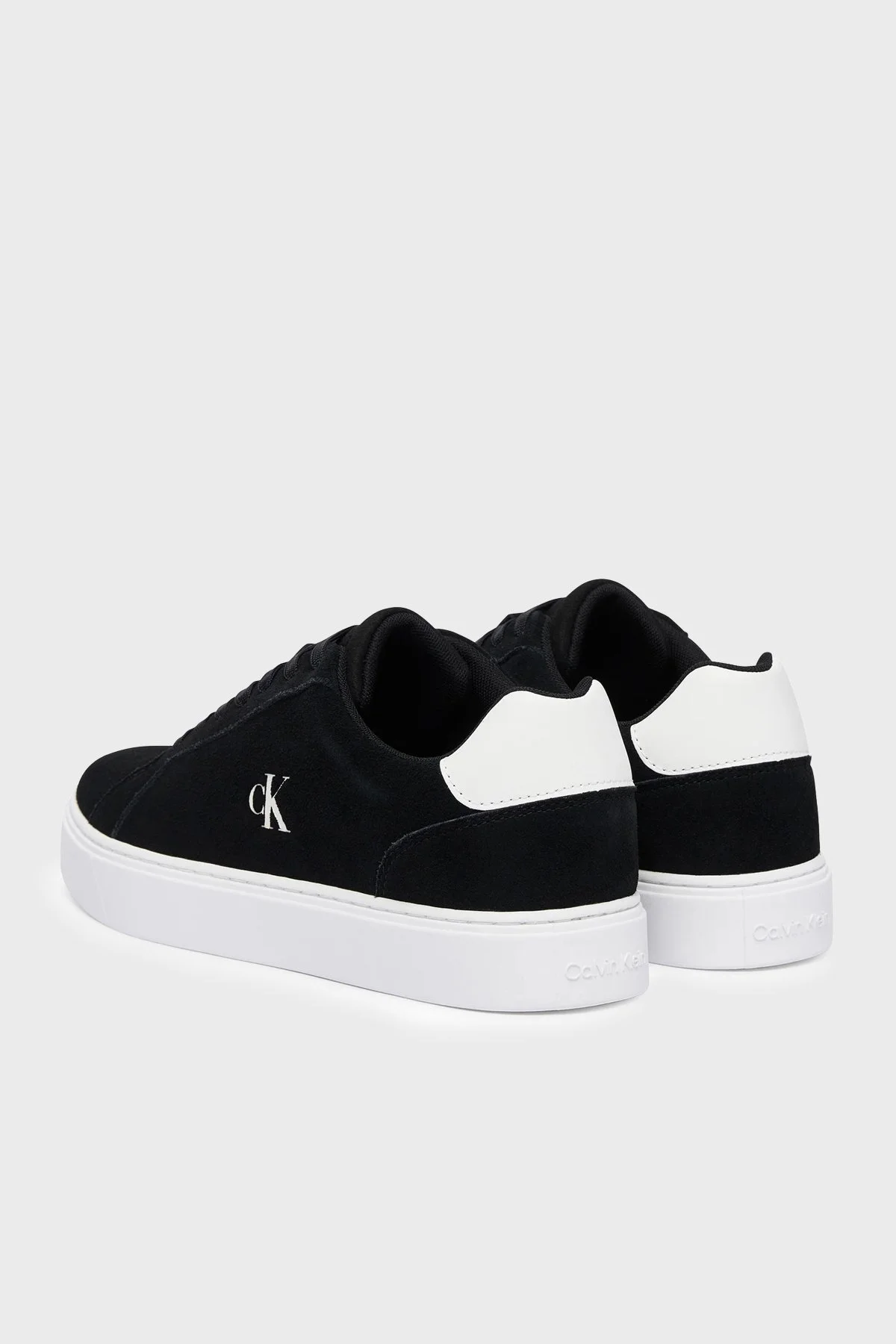 Calvin Klein Süet Sneaker YM0YM0143401H Erkek Ayakkabı YM0YM01434 01H Siyah - 4