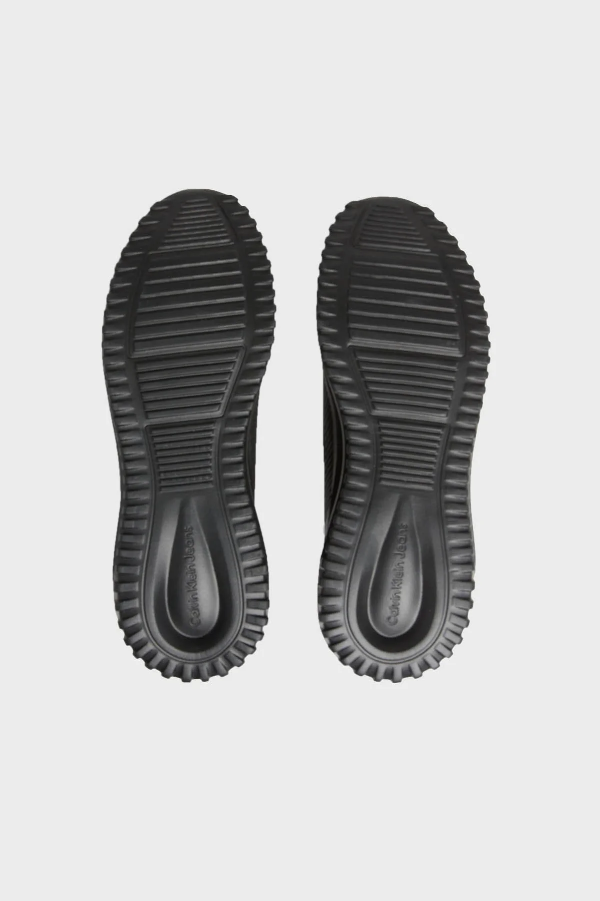 Calvin Klein Suni Deri Fileli Nefes Alabilir Logolu Sneaker YM0YM007700GT Erkek Ayakkabı YM0YM00770 0GT SİYAH - 6