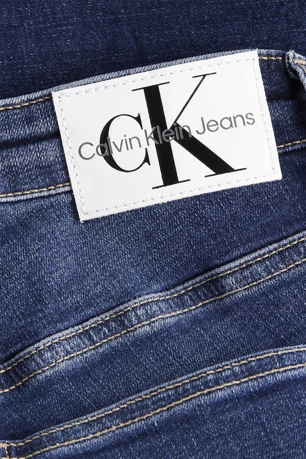 Calvin Klein Süper Skinny Fit Yüksek Bel Jeans J20J2212501BJ Bayan Kot Pantolon J20J221250 1BJ MAVİ - 3