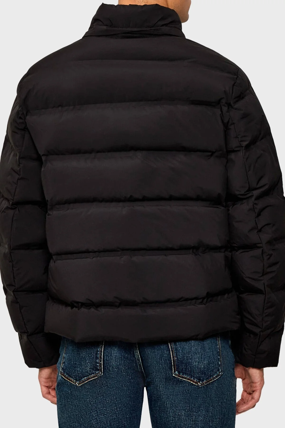 Calvin Klein Suya Dayanıklı Regular Fit Çıkarılabilir Kapüşonlu Şişme LV04LD517GUB1 Erkek Mont LV04LD517G UB1 SİYAH - 5