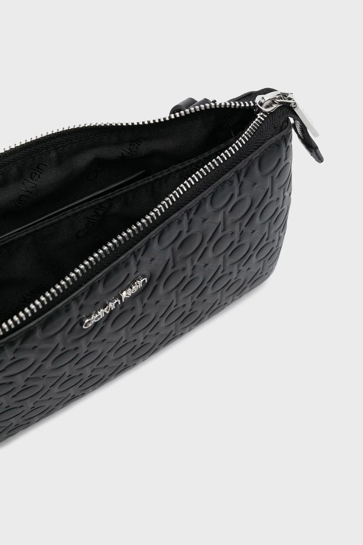 Calvin Klein Tamamı Logolu Ayarlanabilir Logolu Bayan Çanta K60K610188 BAX SİYAH - 5