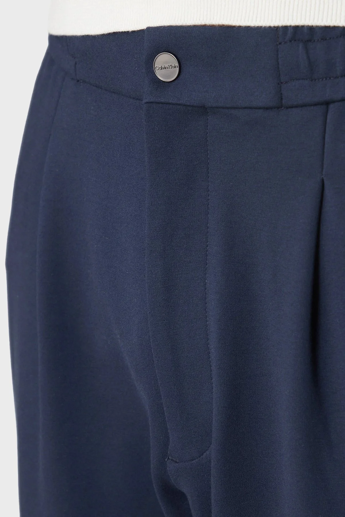 Calvin Klein Tapered Fit Normal Bel Daralan Paça LV04LF607GCEF Erkek Pantolon LV04LF607G CEF LACİVERT - 4