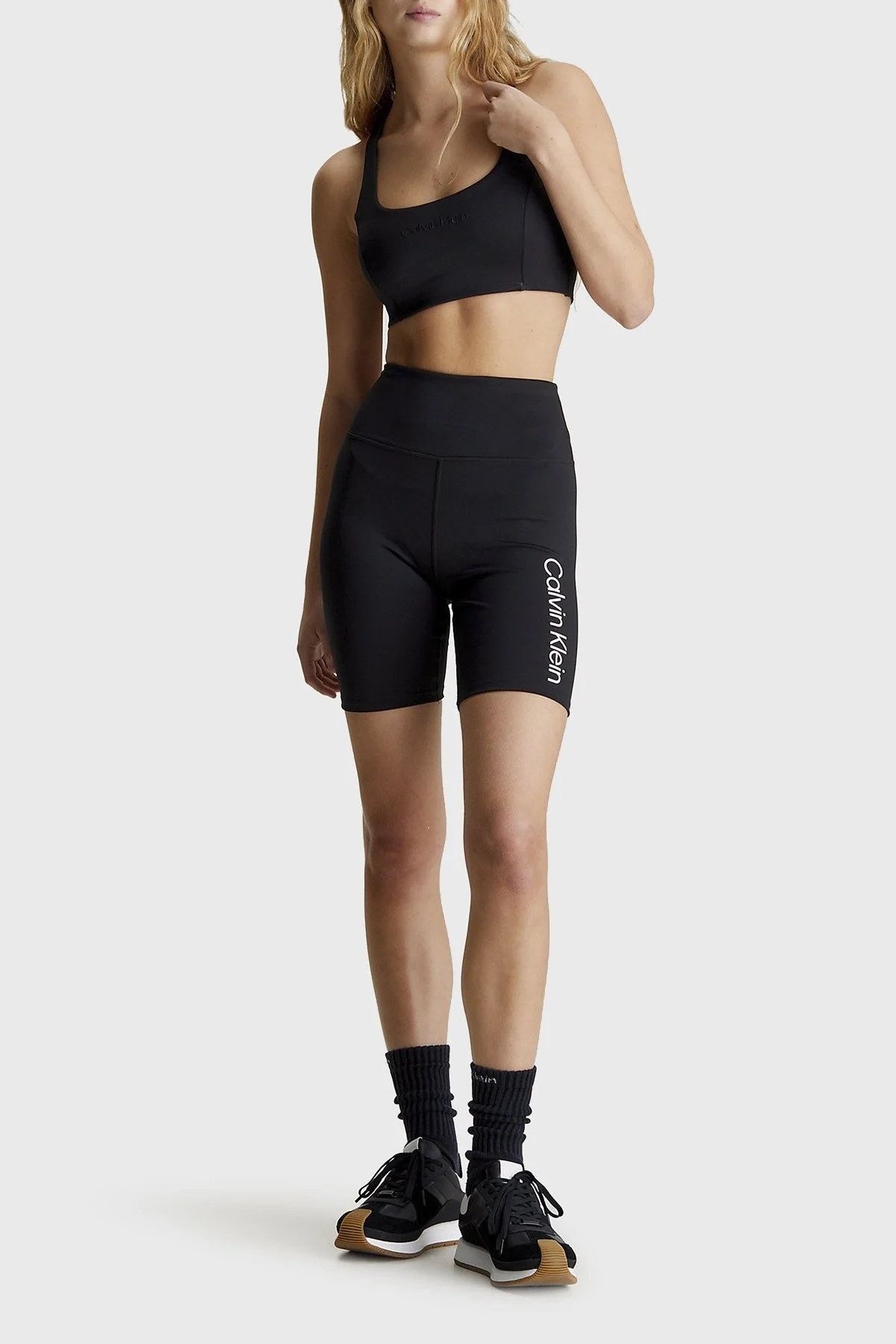 Calvin Klein Turbo-Dry Dolgusuz Sporcu i 00GWS4K171BAE Bayan Sütyen 00GWS4K171 BAE SİYAH - 6