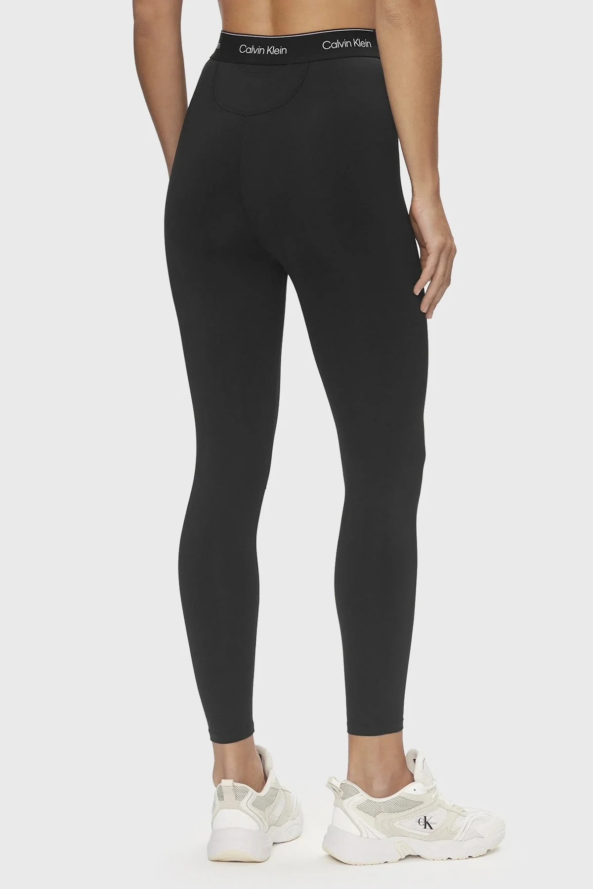 Calvin Klein Turbo-Dry Yüksek Bel 00GWS4L633BAE Bayan Tayt 00GWS4L633 BAE SİYAH - 3