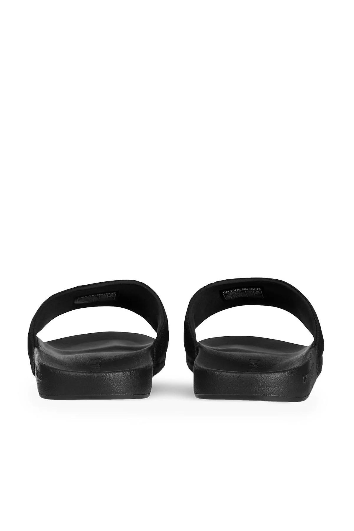 Calvin Klein Yazı Baskılı YM0YM00061BDS Erkek Terlik YM0YM00061 BDS SİYAH - 4