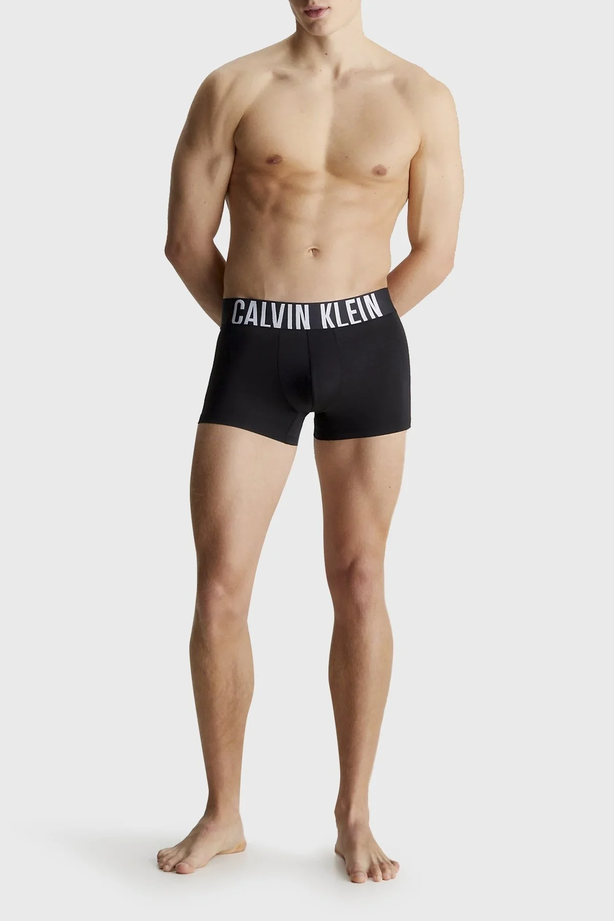 Calvin Klein Yumuşak Dokulu 3 Pack 000NB3775AMEZ Erkek Boxer 000NB3775A MEZ SİYAH - 3