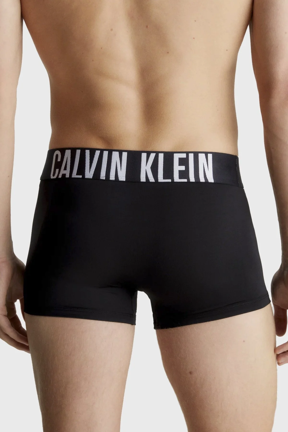 Calvin Klein Yumuşak Dokulu 3 Pack 000NB3775AMEZ Erkek Boxer 000NB3775A MEZ SİYAH - 4