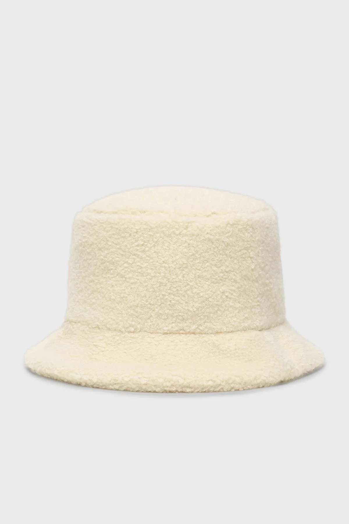 Calvin Klein Yumuşak Dokulu Bucket LV04F5055GQYJ Bayan Şapka LV04F5055G QYJ EKRU - 2