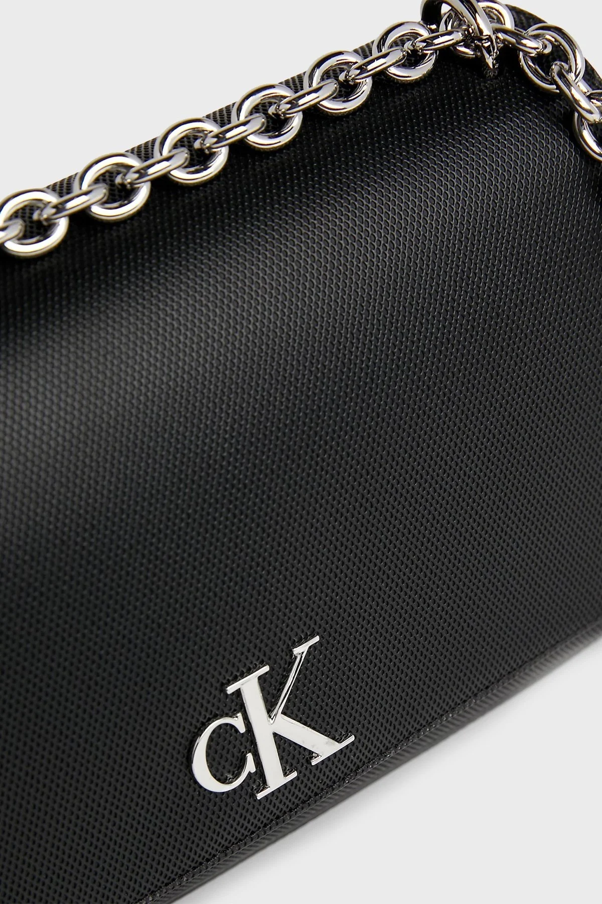 Calvin Klein Zincir Askılı K60K611951BEH Bayan Çanta K60K611951 BEH SİYAH - 3