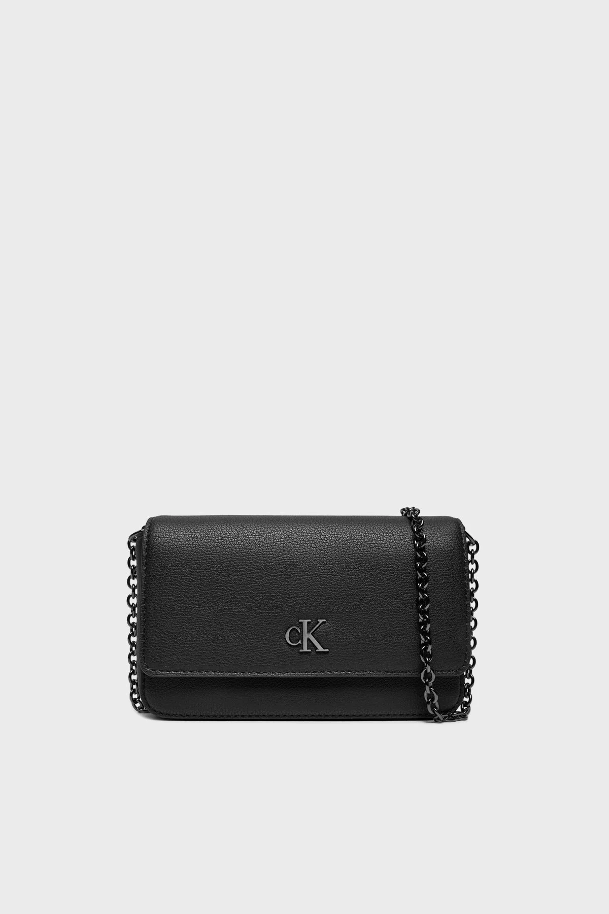 Calvin Klein Zincir Askılı K60K6122600GR Bayan Cüzdan K60K612260 0GR SİYAH - 1