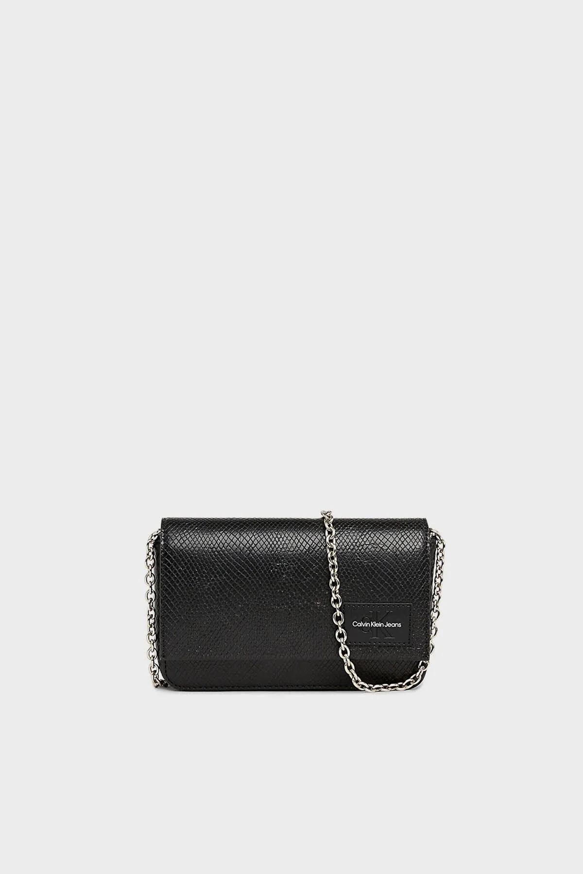 Calvin Klein Zincir Askılı Mini K60K611528BEH Bayan Çanta K60K611528 BEH SİYAH - 1