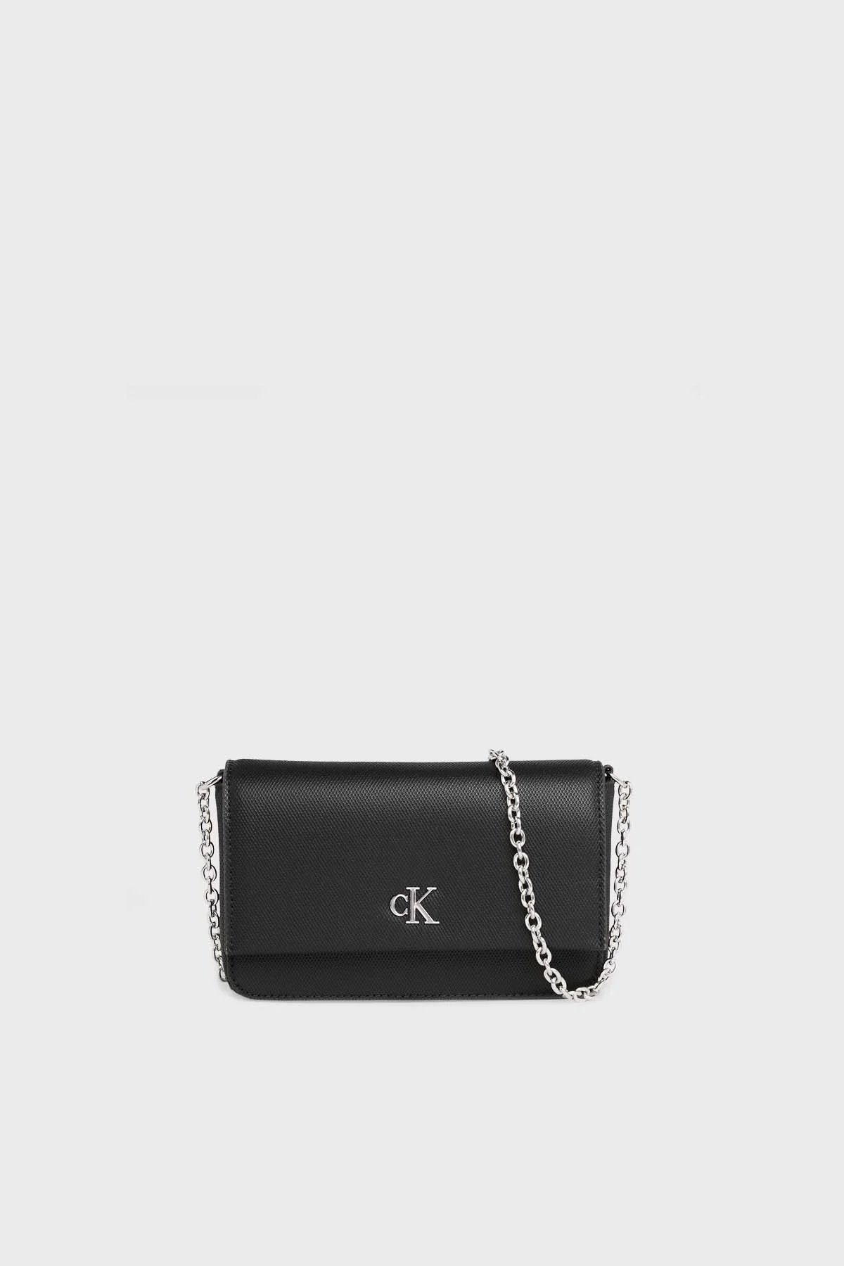 Calvin Klein Zincir Askılı Mini K60K611971BEH Bayan Çanta K60K611971 BEH SİYAH - 1