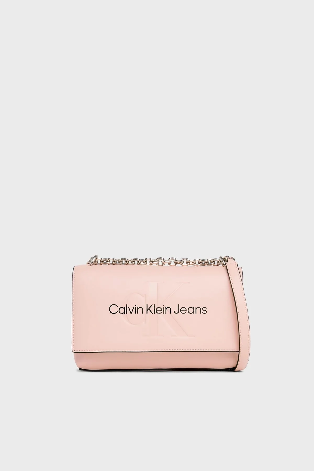 Calvin Klein Zincirli Omuz Askılı K60K611866TFT Bayan Çanta K60K611866 TFT PUDRA - 1