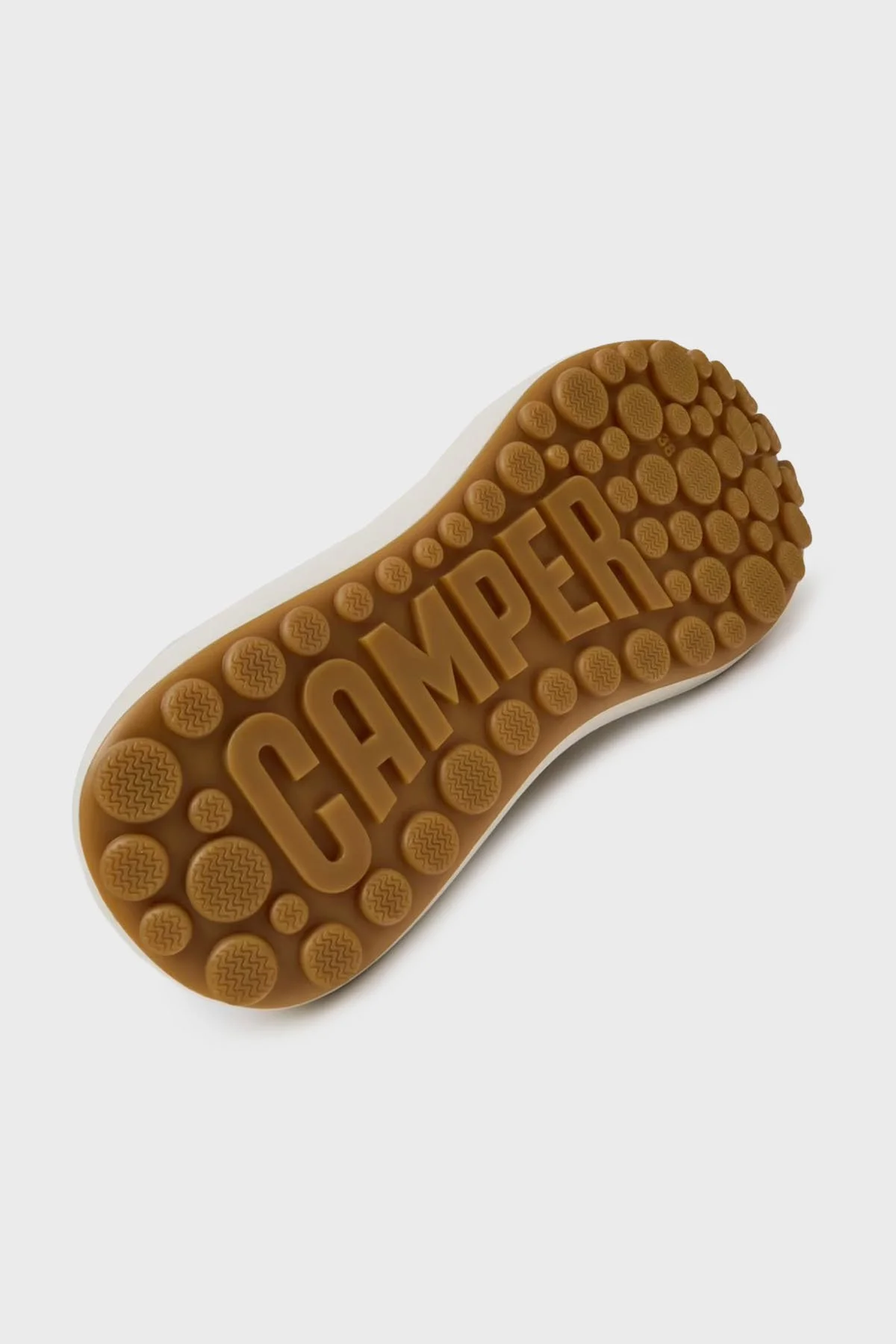 Camper Deri Karışım Logolu Sneaker Bayan Ayakkabı K201845-002 BEYAZ - 4